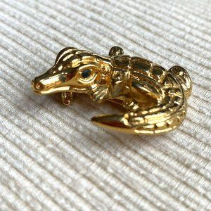 St. John Collection Alligator Brooch Pin